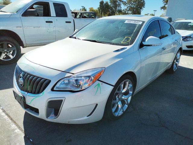 2G4GT5GX8E9224020 - 2014 BUICK REGAL GS თეთრი ფოტო 2