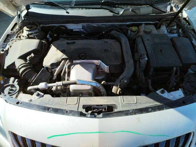 2G4GT5GX8E9224020 - 2014 BUICK REGAL GS თეთრი ფოტო 7