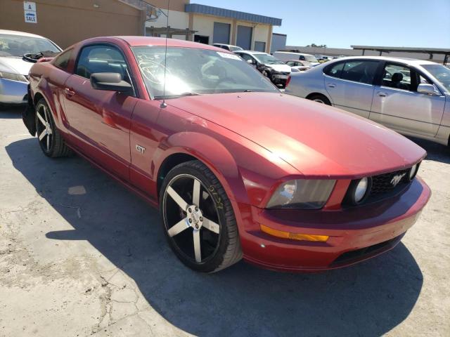 1ZVFT82H765150179 - 2006 FORD MUSTANG GT BURGUNDY photo 1