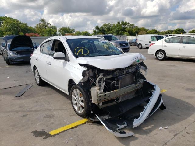 3N1CN7AP0EL804203 - 2014 NISSAN VERSA S WHITE photo 1