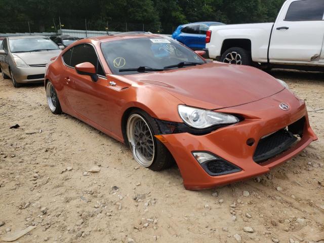 JF1ZNAA14D2707463 - 2013 TOYOTA SCION FR-S ORANGE photo 1