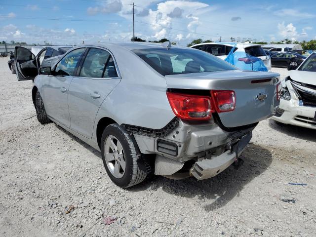 1G11C5SL2EF163410 - 2014 CHEVROLET MALIBU 1LT ვერცხლისფერი ფოტო 3