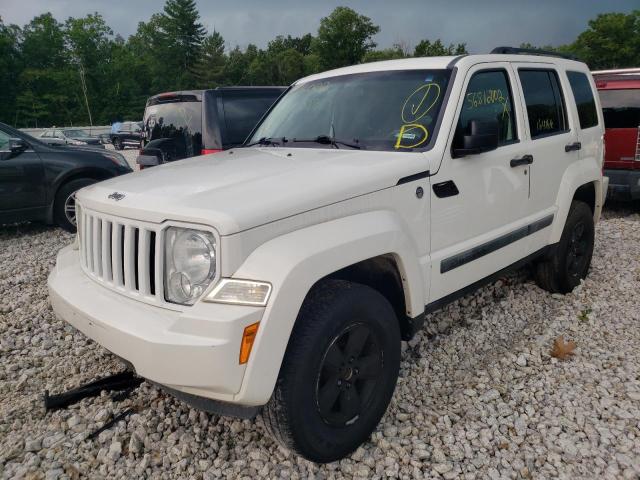 1J4PN2GKXAW138513 - 2010 JEEP LIBERTY SP WHITE photo 2