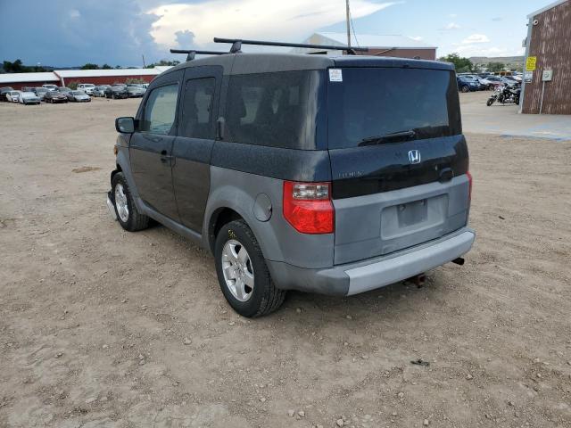 5J6YH18243L002824 - 2003 HONDA ELEMENT DX BLACK photo 3