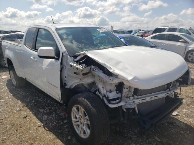 1GCHSCEA7M1272447 - 2021 CHEVROLET COLORADO L WHITE photo 1