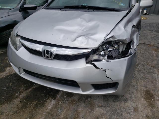 2HGFA1F91AH510844 - 2010 HONDA CIVIC EXL Gümüş foto 9