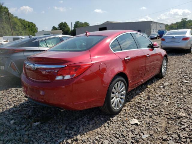 2G4GS5EV7D9128706 - 2013 BUICK REGAL PREM RED photo 4