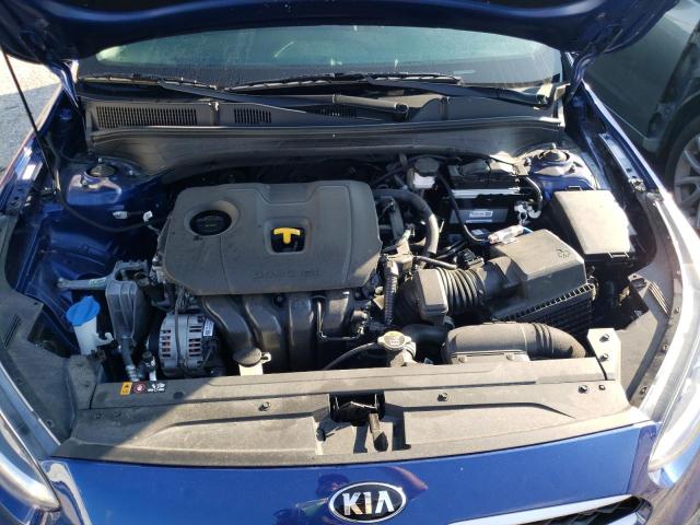 3KPF24AD2ME414259 - 2021 KIA FORTE FE BLUE photo 7