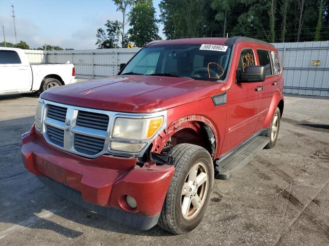 1D8GU28K27W656407 - 2007 DODGE NITRO SXT BROWN photo 2