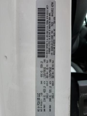 3C6URVJG1LE113202 - 2020 RAM PROMASTER 白色 照片 10