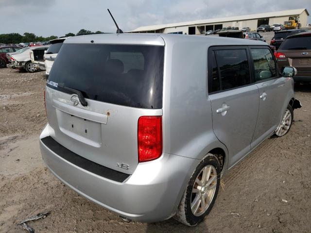 JTLKE50E081016194 - 2008 TOYOTA SCION XB 银色 照片 4