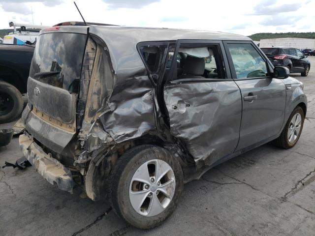 KNDJN2A26E7054127 - 2014 KIA SOUL GRAY photo 4