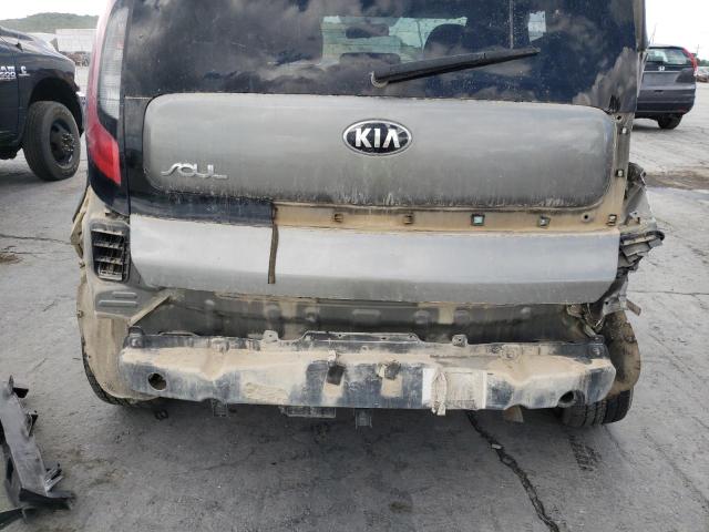 KNDJN2A26E7054127 - 2014 KIA SOUL GRAY photo 9