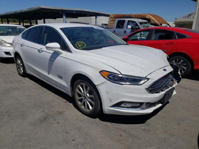 3FA6P0SU2HR373662 - 2017 FORD FUSION TIT WHITE photo 1