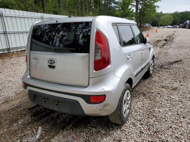 KNDJT2A51C7405331 - 2012 KIA SOUL SILVER photo 4