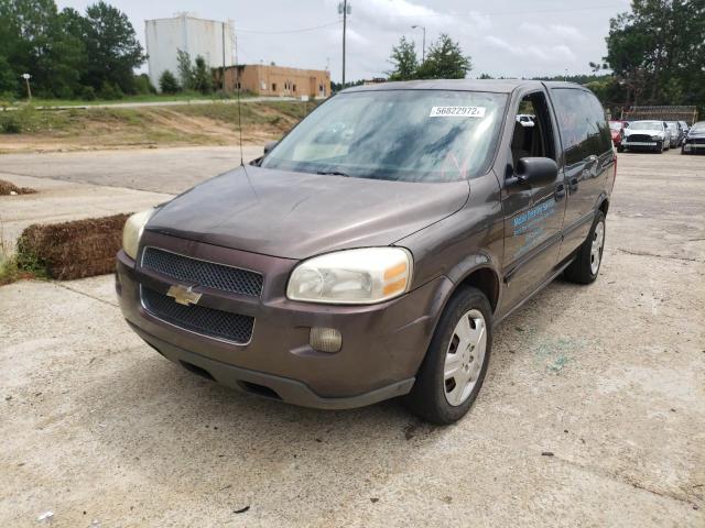 1GNDU23WX8D209534 - 2008 CHEVROLET UPLANDER L BROWN photo 2