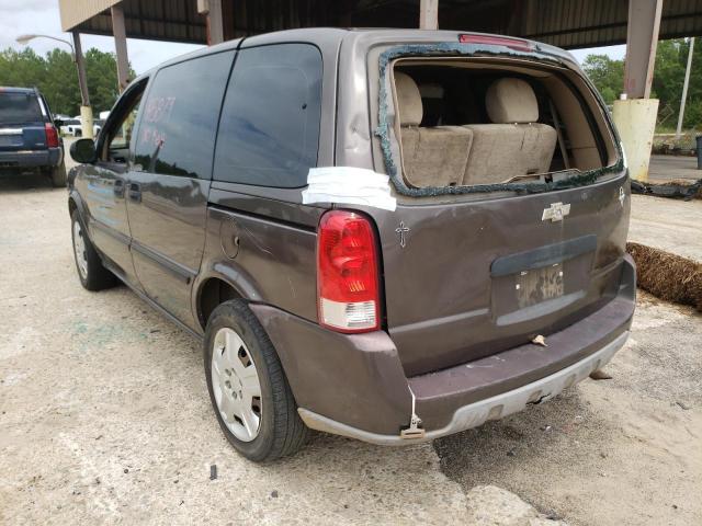1GNDU23WX8D209534 - 2008 CHEVROLET UPLANDER L Qəhvəyi foto 3