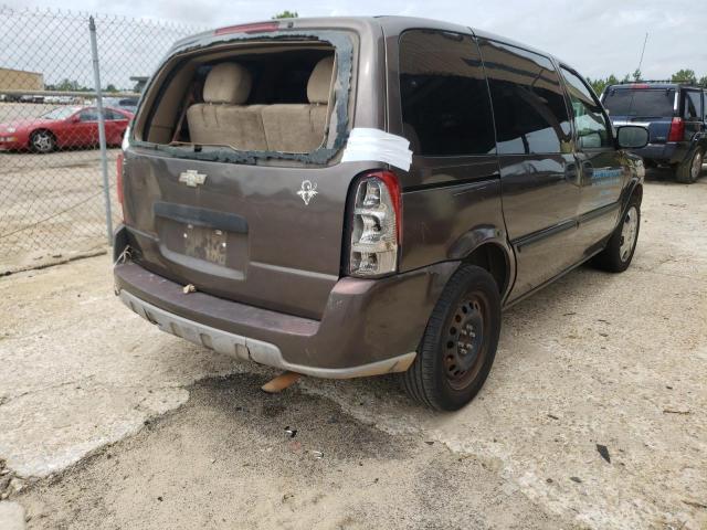 1GNDU23WX8D209534 - 2008 CHEVROLET UPLANDER L Qəhvəyi foto 4