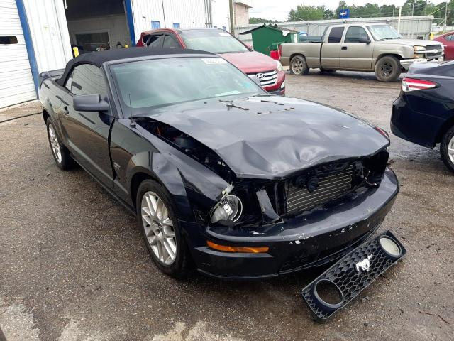 1ZVHT85H785130585 - 2008 FORD MUSTANG GT BLACK photo 1