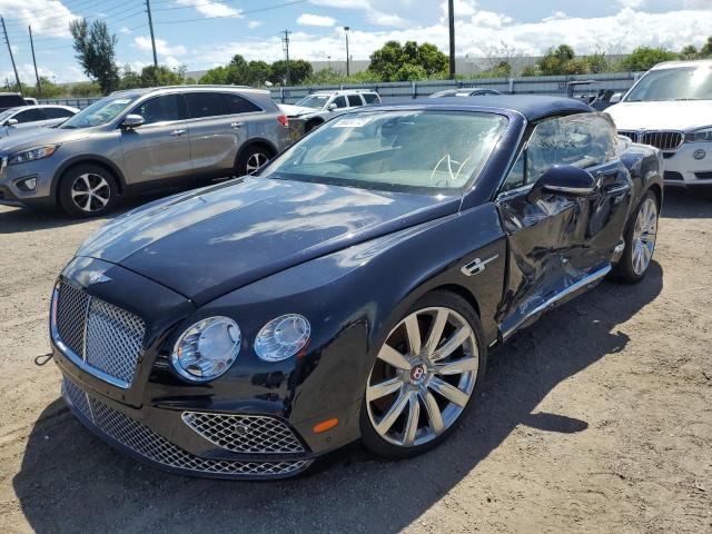 SCBGT3ZA4HC061805 - 2017 BENTLEY CONTINENTA BLUE photo 2