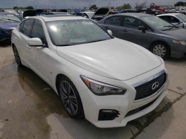 JN1EV7AP3GM306305 - 2016 INFINITI Q50 PREMIU WHITE photo 1