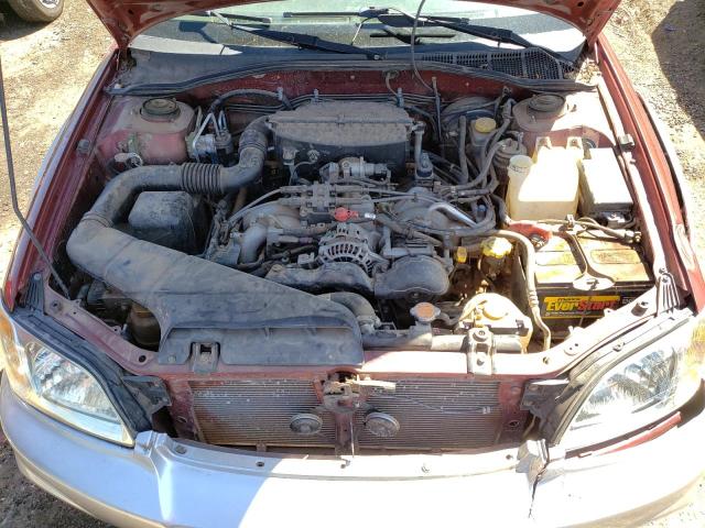 4S4BT62C337114544 - 2003 SUBARU BAJA SPORT BURGUNDY photo 7