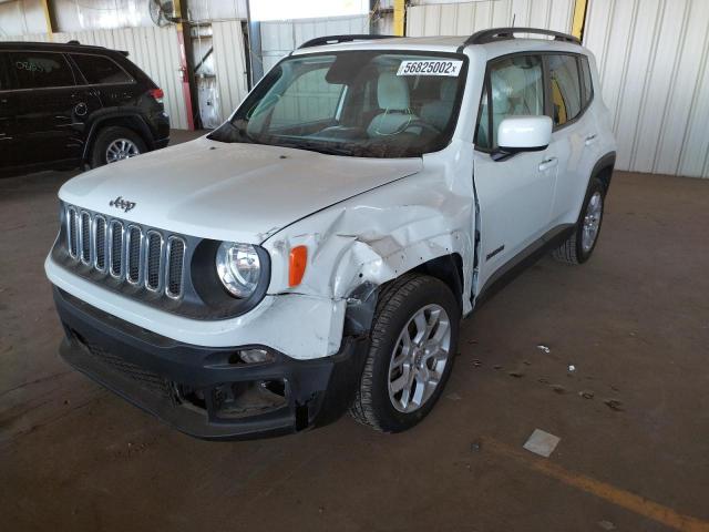 ZACCJABB8JPH79352 - 2018 JEEP RENEGADE L WHITE photo 2