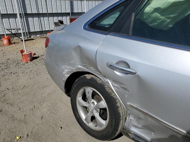 KMHFC46F27A177928 - 2007 HYUNDAI AZERA SE SILVER photo 9