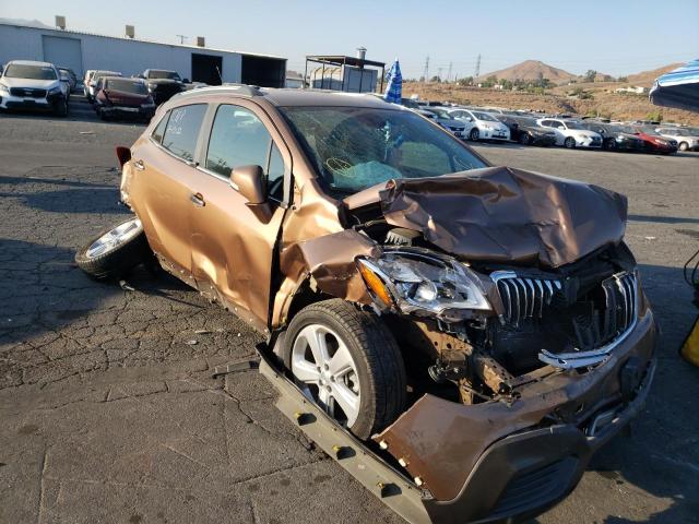 KL4CJASB8GB630212 - 2016 BUICK ENCORE BROWN photo 1