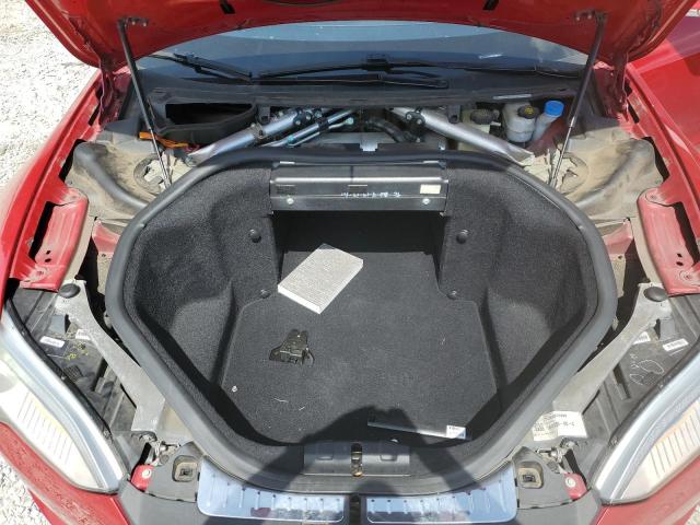 5YJSA1CP8DFP09710 - 2013 TESLA MODEL S Կարմիր լուսանկար 7