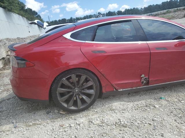 5YJSA1CP8DFP09710 - 2013 TESLA MODEL S Կարմիր լուսանկար 9