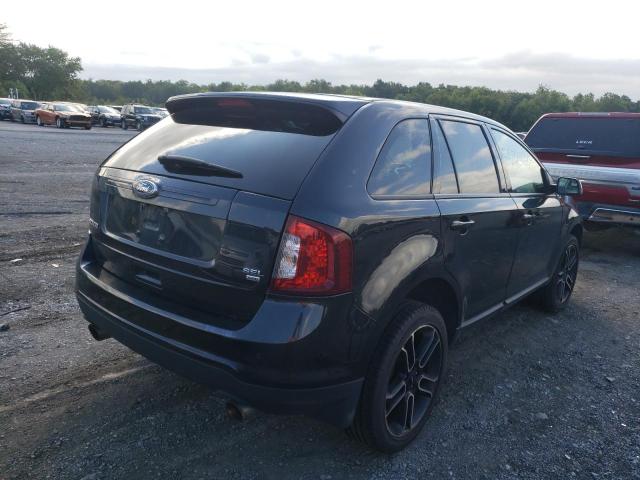 2FMDK4JC3EBA15962 - 2014 FORD EDGE BLACK photo 4