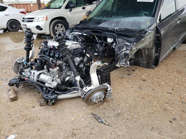 5J8YD9H44NL009374 - 2022 ACURA MDX TECHNO GRAY photo 9