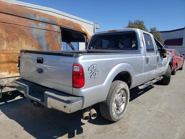 1FT7W2BT2FED15765 - 2015 FORD F250 SUPER SILVER photo 4