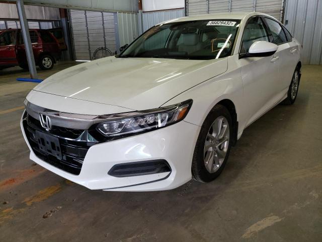 1HGCV1F18JA092623 - 2018 HONDA ACCORD LX WHITE photo 2