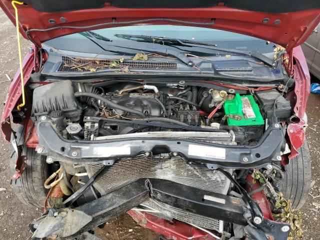 2A8HR54P78R132342 - 2008 CHRYSLER TOWN & COU RED photo 7