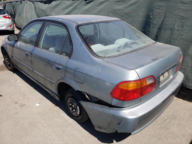 2HGEJ6612YH539167 - 2000 HONDA CIVIC BASE TEAL photo 3