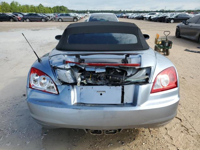 1C3AN65LX6X069679 - 2006 CHRYSLER CROSSFIRE BLUE photo 6