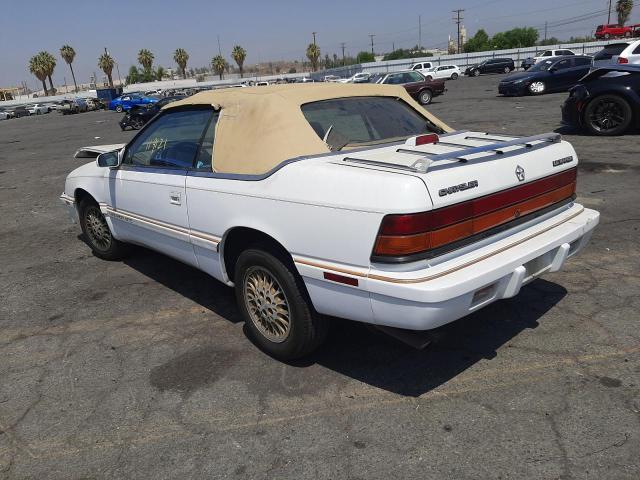 1C3EU4530SF550940 - 1995 CHRYSLER LEBARON GT WHITE photo 3