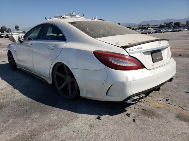 WDDLJ7GB5GA173985 - 2016 MERCEDES-BENZ CLS 63 AMG WHITE photo 3