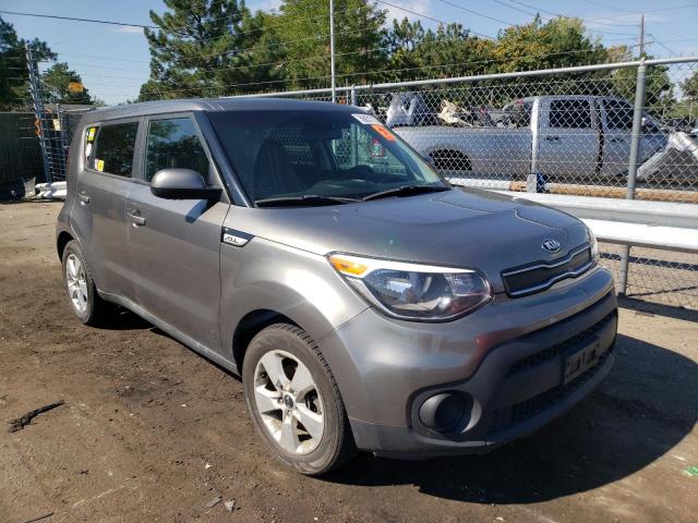 KNDJN2A21K7664089 - 2019 KIA SOUL GRAY photo 1