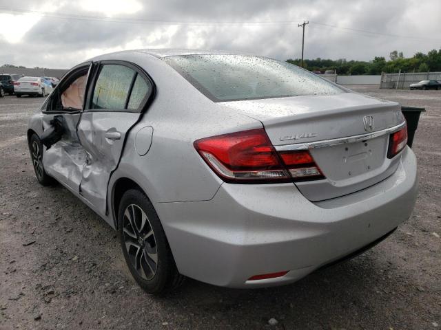 19XFB2F97DE288909 - 2013 HONDA CIVIC EXL Gümüş foto 3