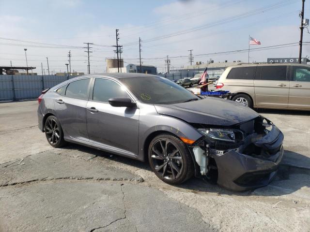 19XFC2F8XLE213446 - 2020 HONDA CIVIC SPOR GRAY photo 1