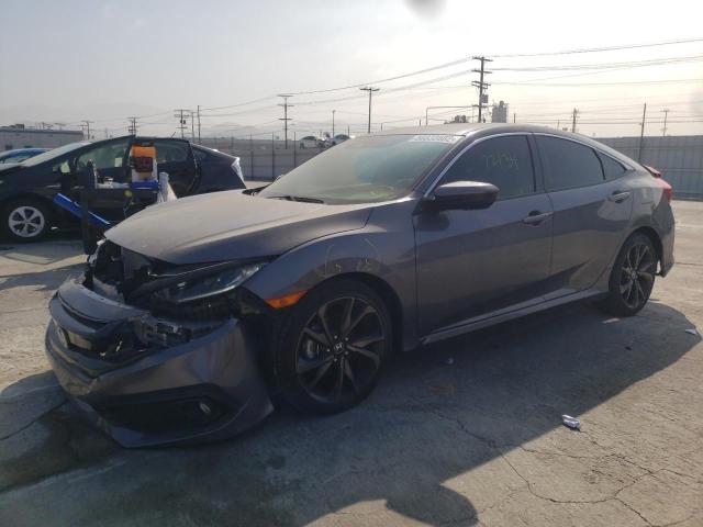 19XFC2F8XLE213446 - 2020 HONDA CIVIC SPOR GRAY photo 2