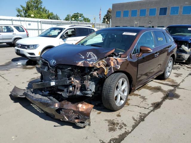 4T3BK3BB2DU081183 - 2013 TOYOTA VENZA LE BROWN photo 2