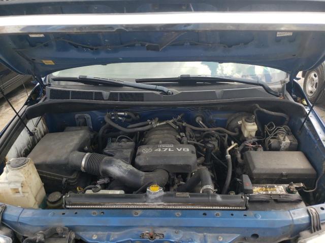 5TBBT54147S452369 - 2007 TOYOTA TUNDRA DOU BLUE photo 7