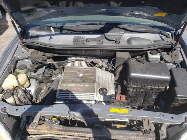 JTJGF10U920141431 - 2002 LEXUS RX 300 GRAY photo 7