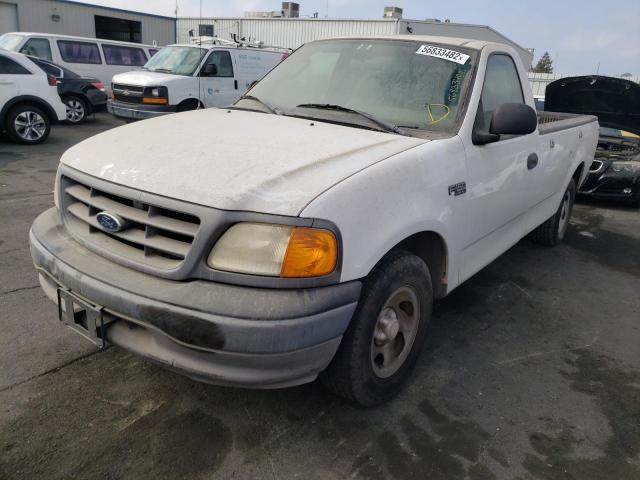 2FTRF17244CA16249 - 2004 FORD F-150 HERI WHITE photo 2