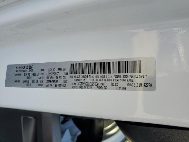 3C6TRVAG0LE105930 - 2020 RAM PROMASTER 白色 照片 10
