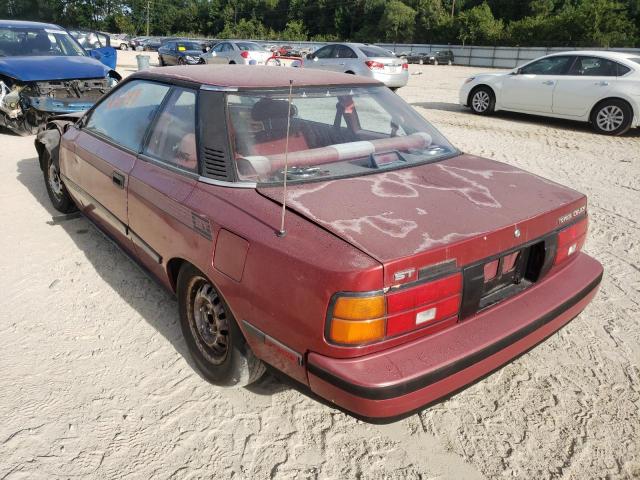 JT2ST66C8K7292777 - 1989 TOYOTA CELICA ST RED photo 3